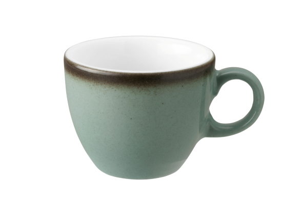 Seltmann Obere zur Espressotasse 1132, Form: Coup F.Dining, Dekor: 57123 türkis