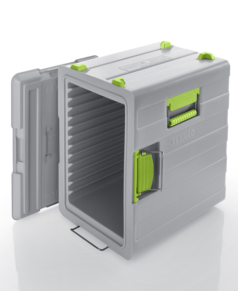 BLANCO BLANCOTHERM 620 KUS, Speisentransportbehälter aus Kunststoff, mit Stecktür, Verschluss seitlich, Kapazität: 3x GN