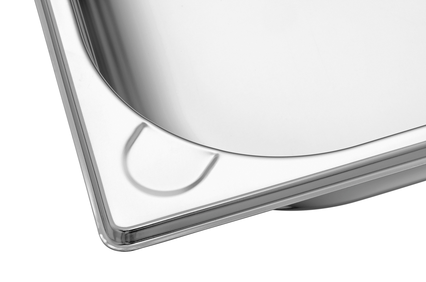 Bartscher GN-Behälter, 2/3GN,T65, Basic Line |Ausführung: Ohne Perforation | Maße: 35,4 x 32,5x 6,5 cm. Gewicht: 0,25 kg