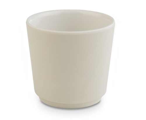 Schale -APS PLUS- Ø 6,5 cm, H: 6 cm, 0,15 Liter Melamin, Bicolor innen: cream außen: beige innen glänzend, außen matt
