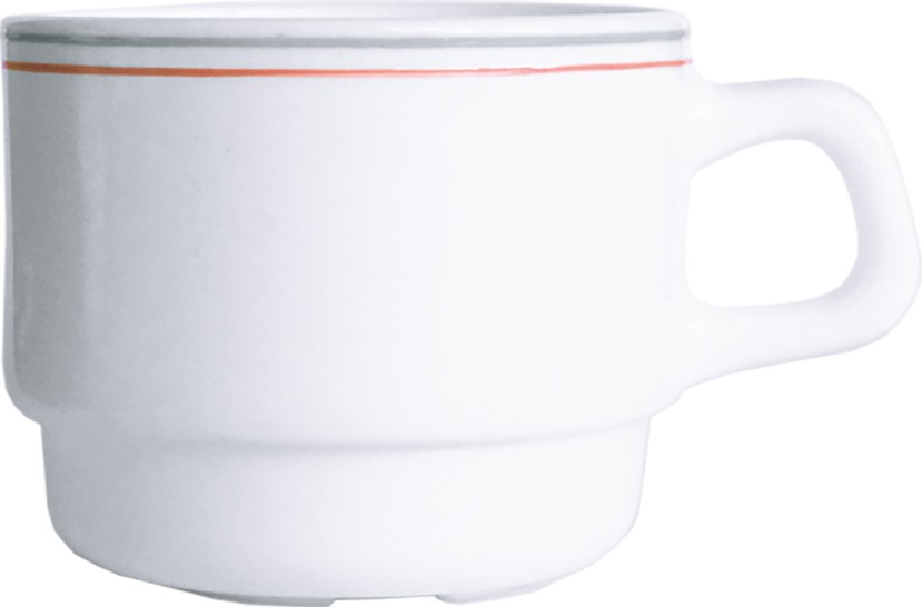 Kaffeeobertasse Inhalt: 19 cl, aus Hartglas Form Restaurant Valerie ARCOPAL