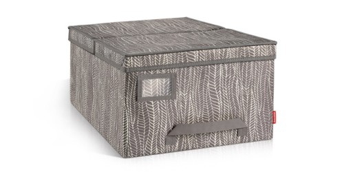 Kasten für Kleidung FANCY HOME 40 x 52 x 25 cm, cappuccino