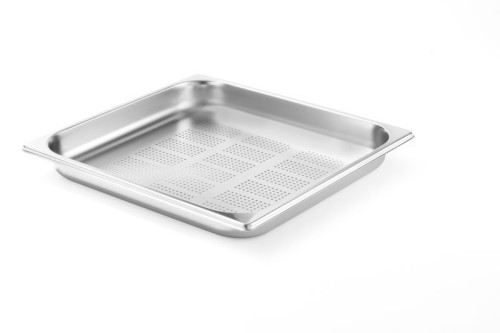 HENDI Gastronorm Behälter 2/3 perforiert - 40 H mm - 0,7 mm Stärke 3,0 Liter