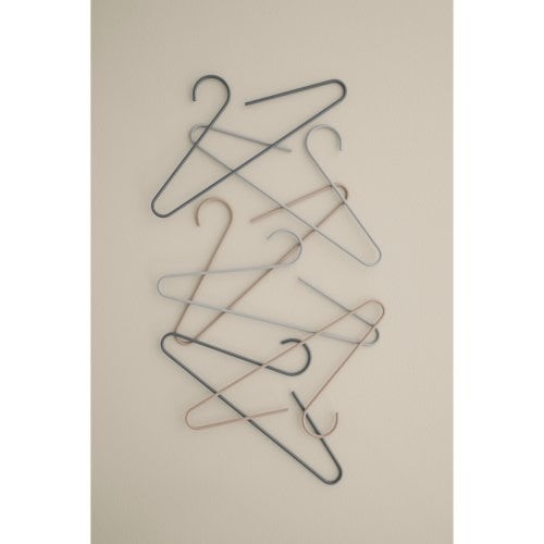 Blomus Set 2 Garderobenbügel -curl- steel gray