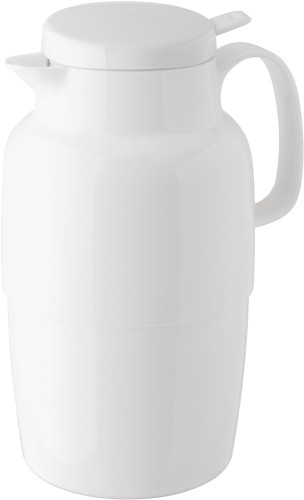 Helios Isolierkanne Mondo Push 2,0 l weiß