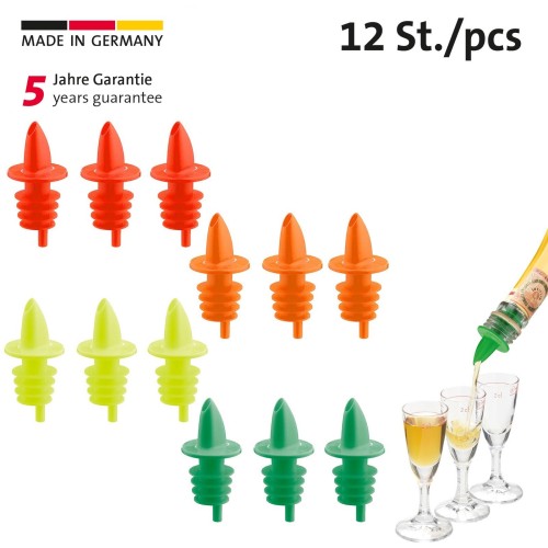 Westmark 12 Ausgießer »Jet-Pour«, farbig sortiert
