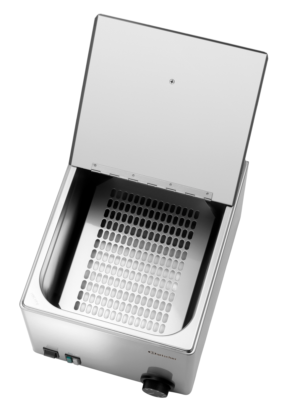 Bartscher Würstchenwärmer 1KA10-FM | BreiteBecken: 240 mm | Maße: 27 x 36 x 24,0 cm. Gewicht:6 kg