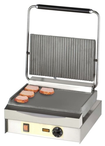 NEUMÄRKER Eco Chopper-Grill - oben geriffelt/unten glatt ohne Digitaltimer 390x400x230/590 mm