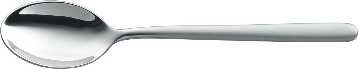 Espressolöffel, Silber, mattiert, 11 cm, Serie: Chiaro. Marke: BSF