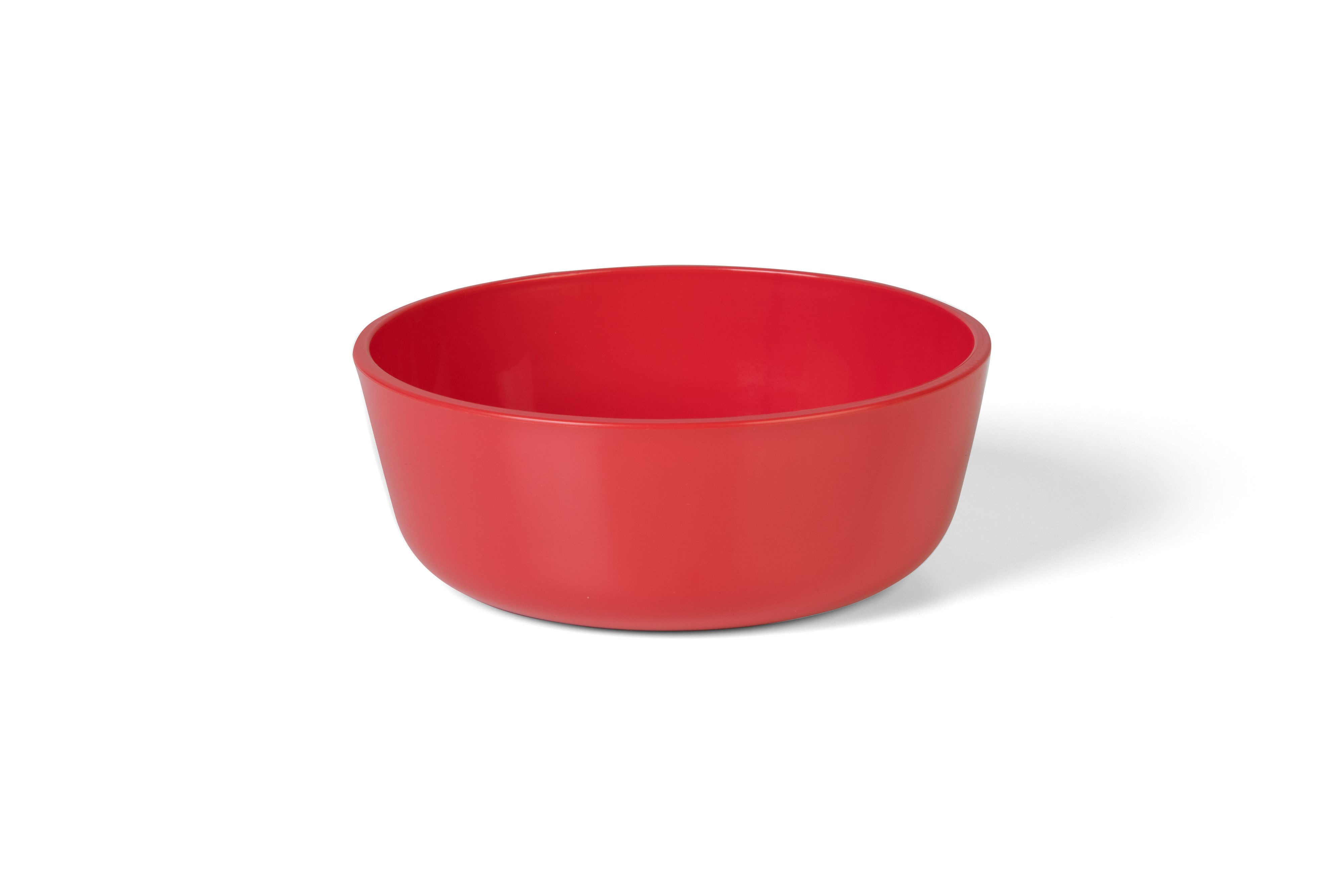 vaLon Zephyr Schale 17 cm aus schadstofffreiem Kunststoff in der Farbe rot.