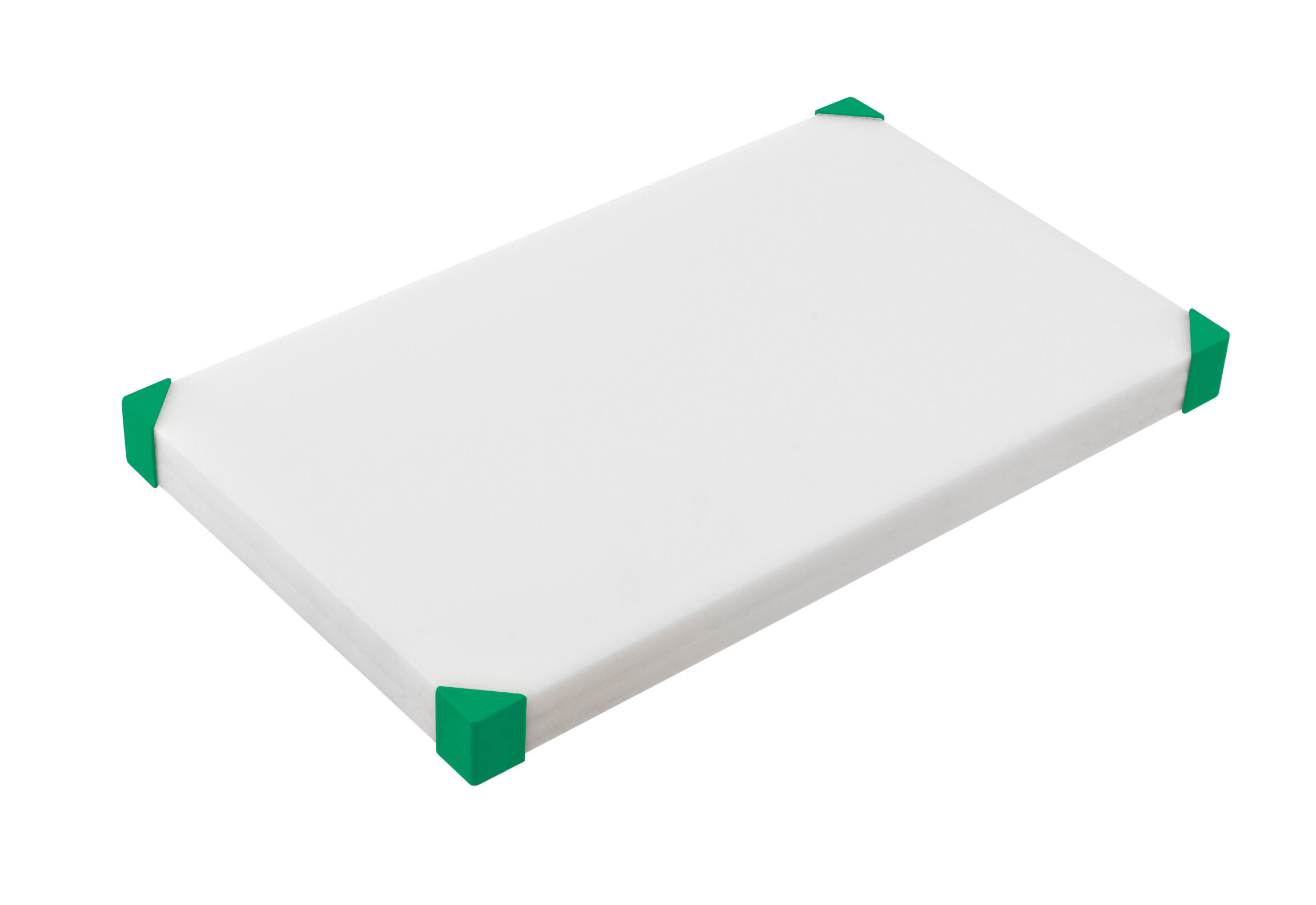 ARAVEN Schneidebrett rutschfest mit den Abmessungen 604x404x34mm, grün