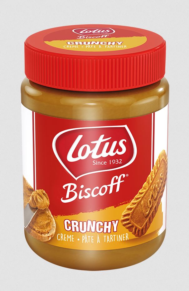 Lotus Biscoff Brotaufstrich CRUNCHY, Inhalt: 380 gr.