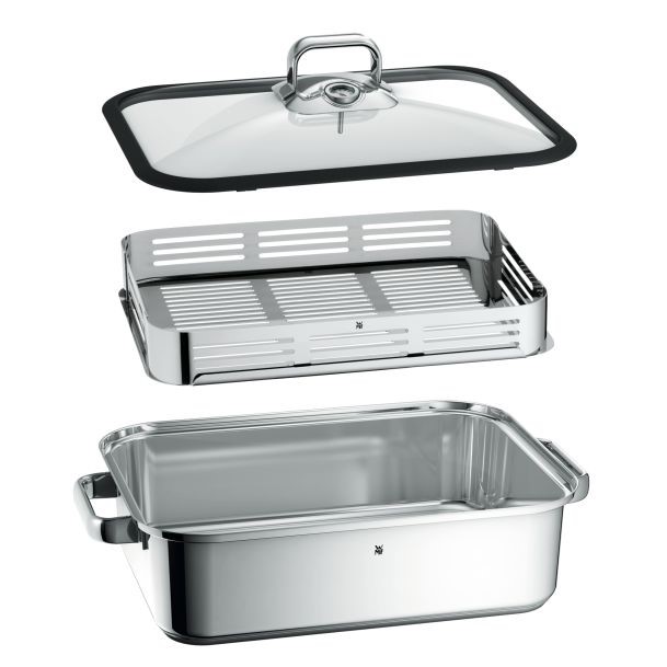 VITALIS Aroma Dampfgarer 3,5 Liter, Länge 36cm, Breite 27cm, Höhe 17cm, Spülmaschinengeeignet