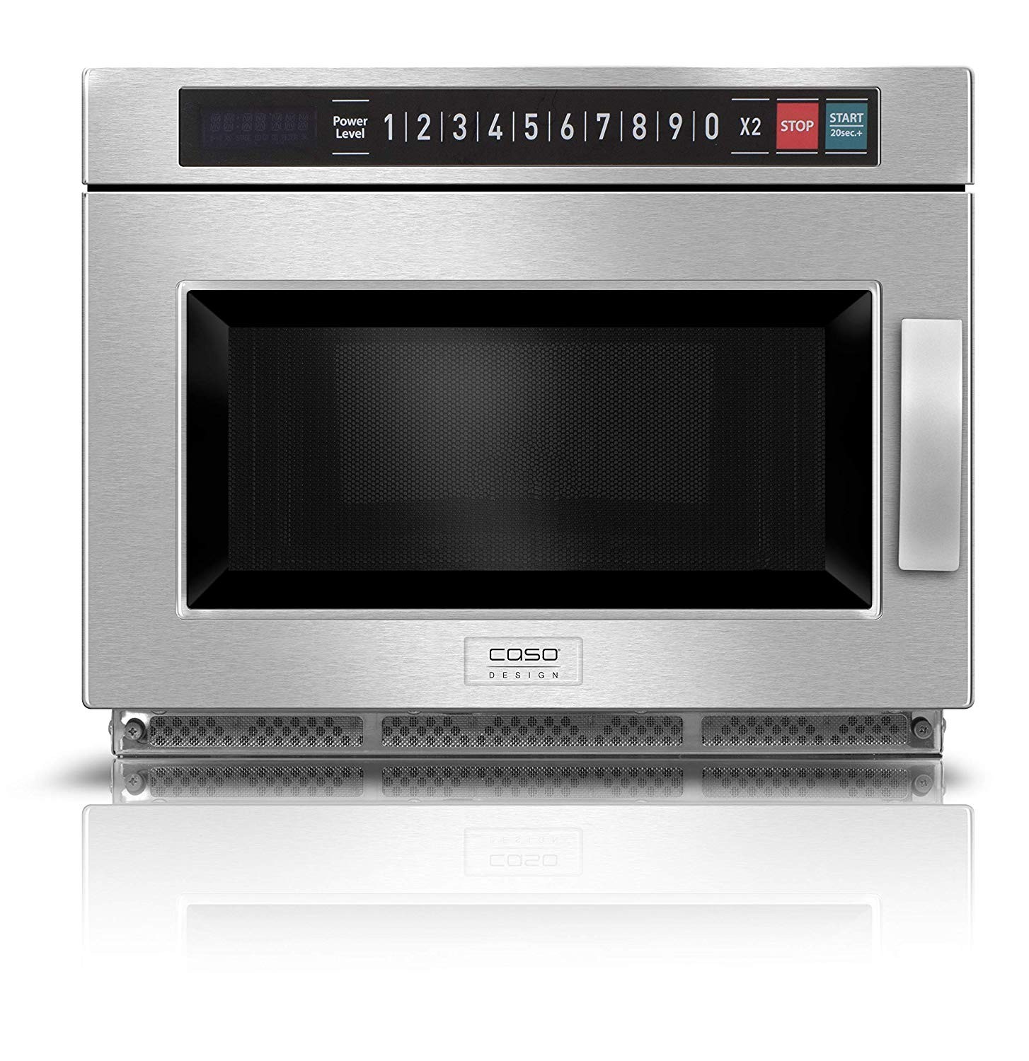 CASO CMP1800 Gewerbemikrowelle Edelstahl 595 x 465 x 370 mm