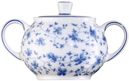 Arzberg Zuckerdose 6/Pers. 0,20l FORM 1382 BLAUBLÜ