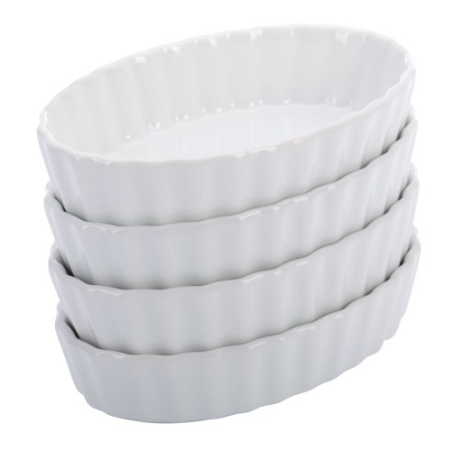 Westmark 4 Porzellanschälchen, oval