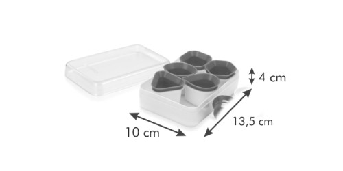 Ausstecher für Linzer Plätzchen DELÍCIA, moderne Motive, 6 St.