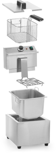 HENDI Friteuse Mastercook - 8 l - 455x300x(H)345 mm - 8 Liter 230 V