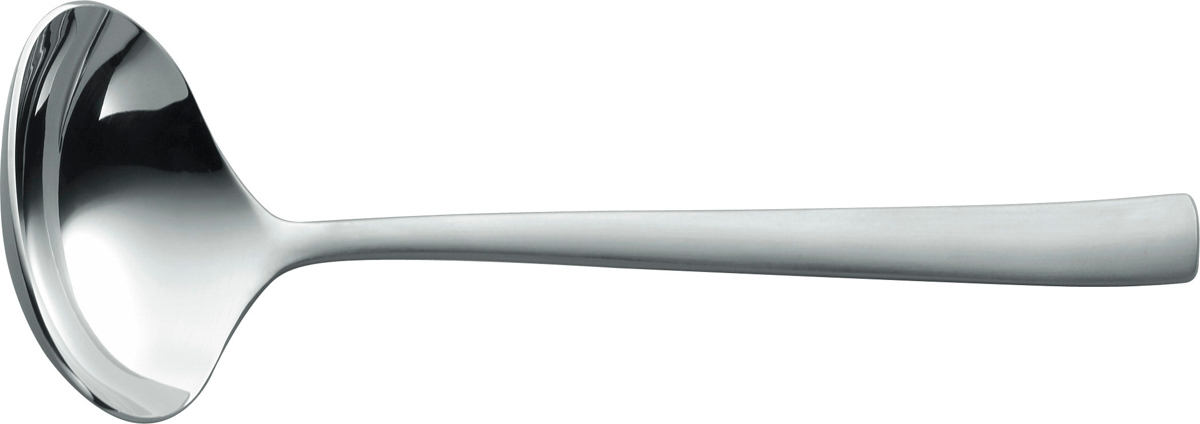 Saucenlöffel, Silber, mattiert, 19 cm, Serie: Cult (mattiert). Marke: BSF