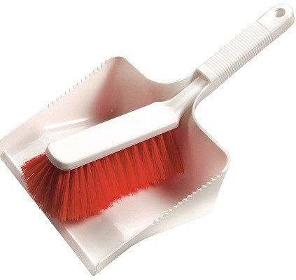 haug Kehrgarnitur Polyester rot, Ø 0,25mm weich 350 x 222 x 85mm