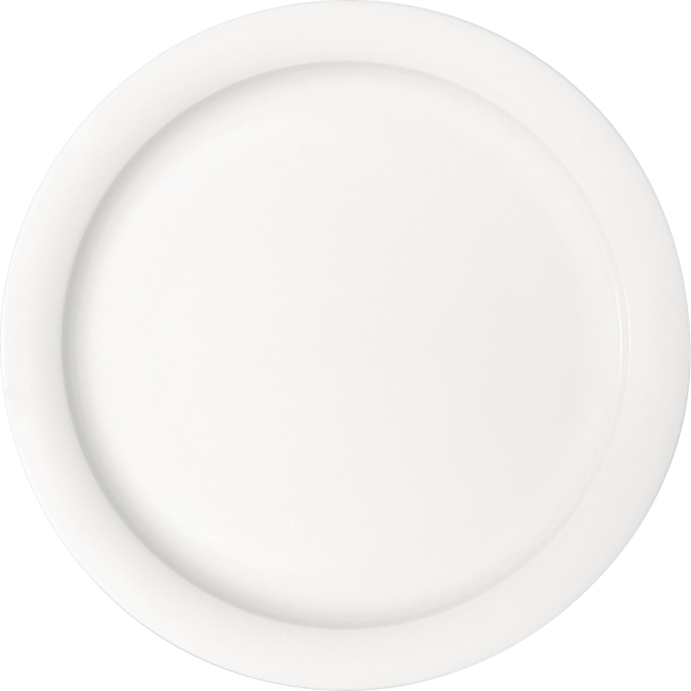 BAUSCHER dimension Teller flach schmale Fahne 25 cm - auch für Serie(n): systemgeschirr dimension