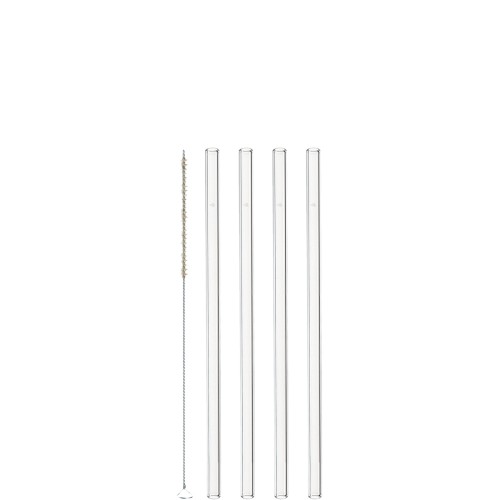 Leonardo GK/4 Glastrinkhalme 20 +Bürste