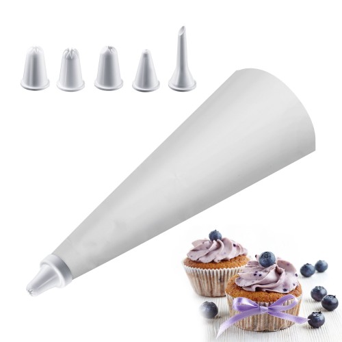 Westmark Spritzbeutel Leinen, 28 cm, 7 tlg.