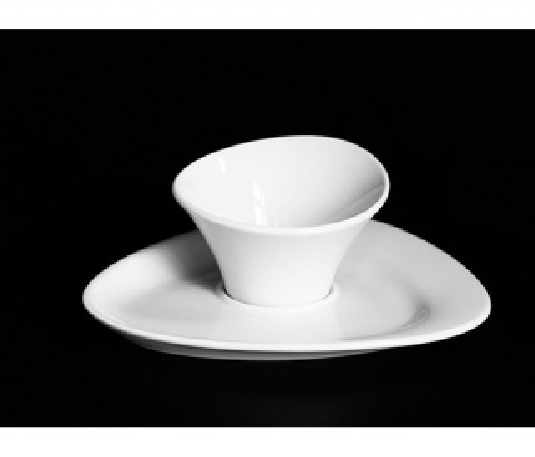 Schüssel 10cm, Form 918 Calla - uni weiß