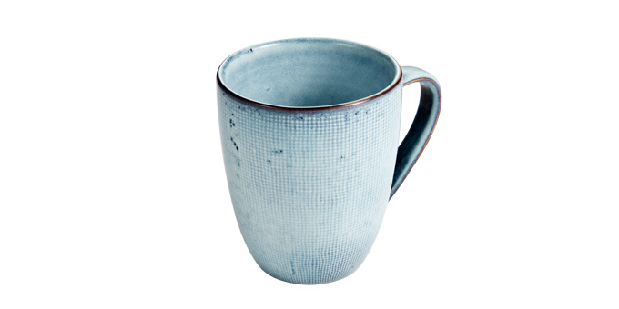 Tasse JACQUARD 380 ml, blau