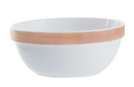 Stapelschale rund 17 cm Form BRUSH - Orange von Arcoroc Höhe: 7,7 cm