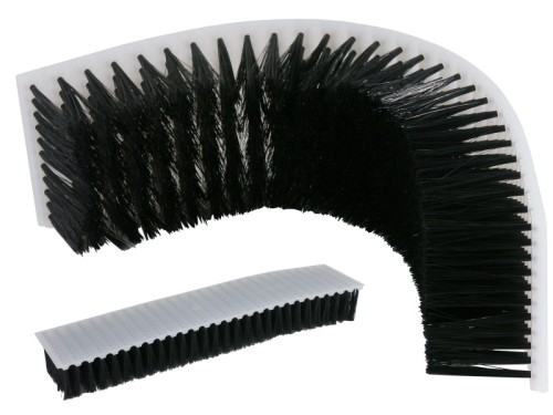 Ersatzbürste Außenrand zu Gläserspülgerät mit getrennter Vor- und Nachspülung, zwei Wassersperrventile,