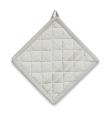 KELA Topflappen Tia 100%Baumwolle lichtgrau 20,0x20,0cm