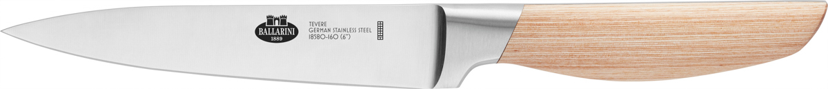 Fleischmesser, 16 cm, Natur, Serie: Tevere. Marke: BALLARINI