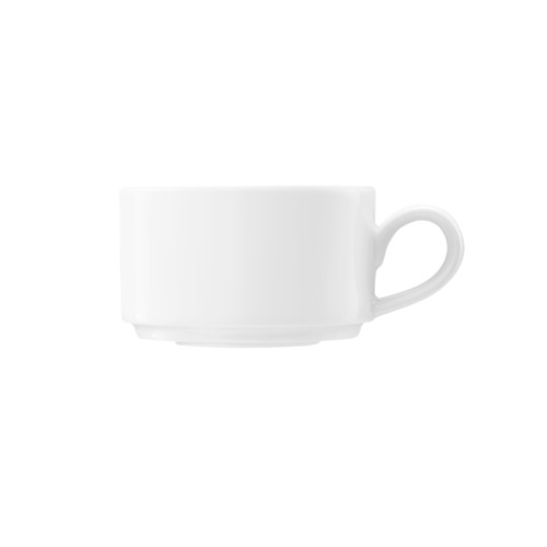 Seltmann Obere zur Moccatasse 0,09 l, rund, Form: Community, weiss, hohe Kantenschlagfestigkeit, Made in Germany