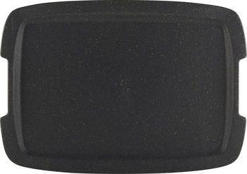 Roltex Tablett Paturel, 43,5 x 31 cm, schwarze Holzfaser