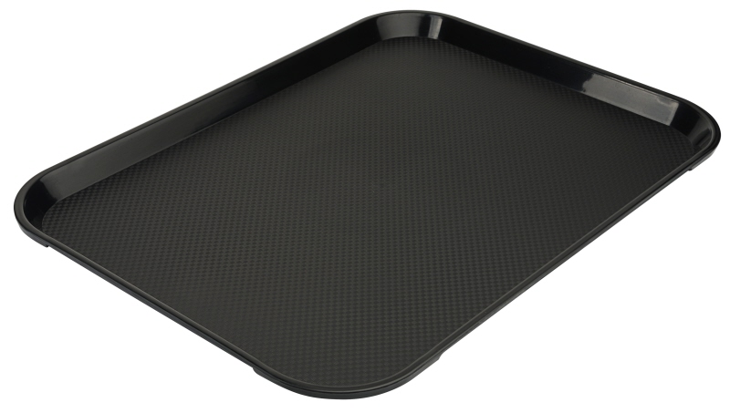 Fast Food Tablett 40cm schwarz