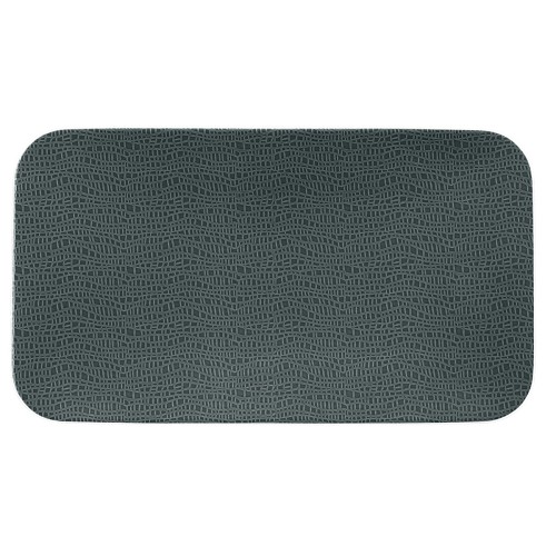 Seltmann Coupteller flach rechteck. 35x20cm M5385, 4, Form: Coup Fine Dining, Dekor: 57273 anthrazit