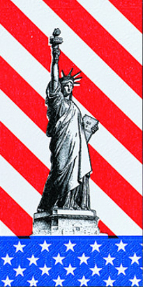 DUNI Zellt.-Serv.40x40 2lg. 1/8 USA 300er 300 Stück