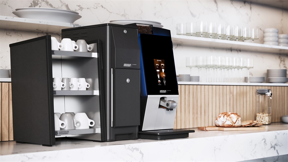 BONAMAT Kaffeevollautomat Esprecious 21, vollautomatische Spezialitätenkaffeemaschine, auch für diverse andere Heißgetränke, Touchscreen