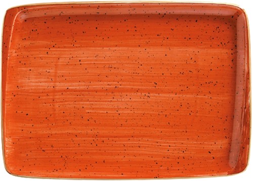 Aura Terracotta Moove Platte 36 x 25cm * - Bonna Premium Porcelain