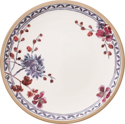 Villeroy & Boch Coupeteller flach, 22 cm Durchmesser, Serie Artesano Provençal Lavendel