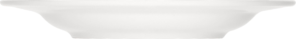 Suppenteller CARAT, mit Fahne, Durchmesser: 23 cm, Inhalt: 0,34 ltr., stapelbar, Bauscher, uni weiss