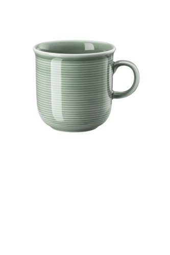 Thomas Becher mit Henkel Trend Colour Moss Green aus Porzellan