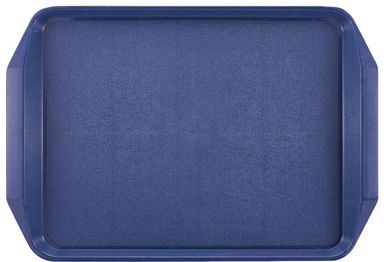 Roltex Tablett aus ABS-Kunststoff mit Haltegriffen, blau