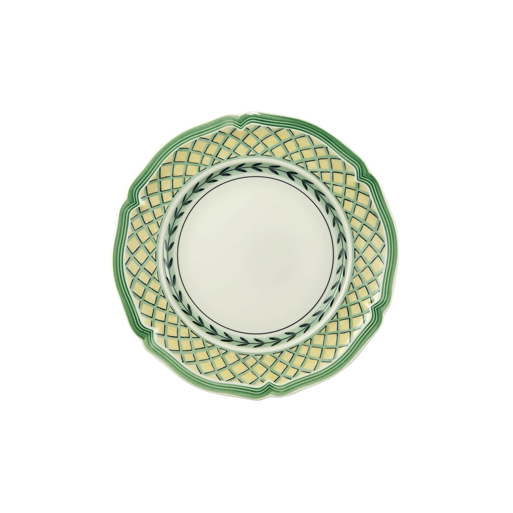 Villeroy und Boch Brotteller - Maße: 17 x 17 x 1,9 cm / Ser.: French Garden Orange