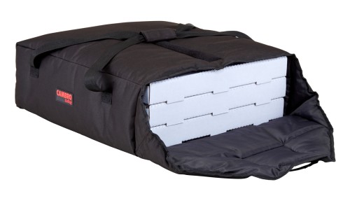 GoBag® Standard Pizza Liefertasche Schwarz, für zwei 51 cm Pizzakartons oder drei 45,7 cm Pizzakartons von Cambro