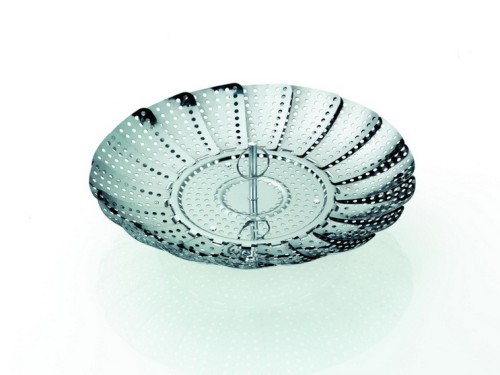 Kela Gemüsedämpfer Rosi Edelstahl 18/10 Faltbar 14 - 24cmØ