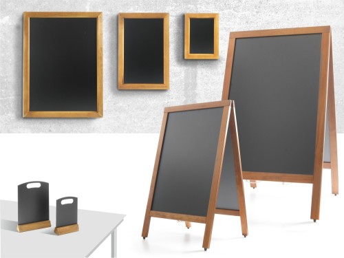 HENDI Tischkreidetafeln - 2er Pack - - 150x230 mm