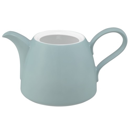 Seltmann Unterteil zur Kanne 1,40 l, rund, Form: Life, Dekor: 25674 Fashion green chic, hohe Kantenschlagfestigkeit, Made in Germany