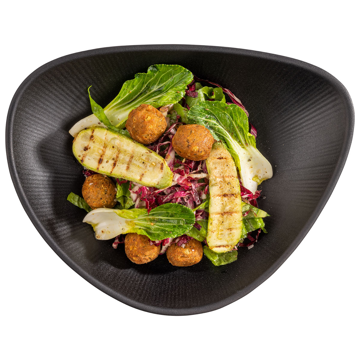 Schale -NERO-, 28 x 22 cm, H: 7 cm, Melamin, schwarz, 1 Liter